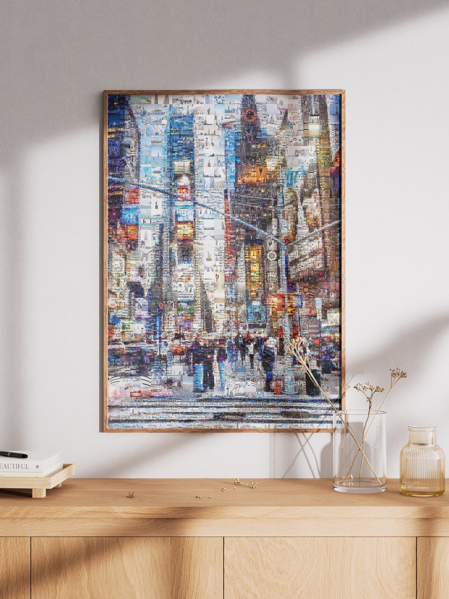 Stunning Cityscape Mosaic Artwork - Unique Home Decor for Art Lovers AtelierMosaics