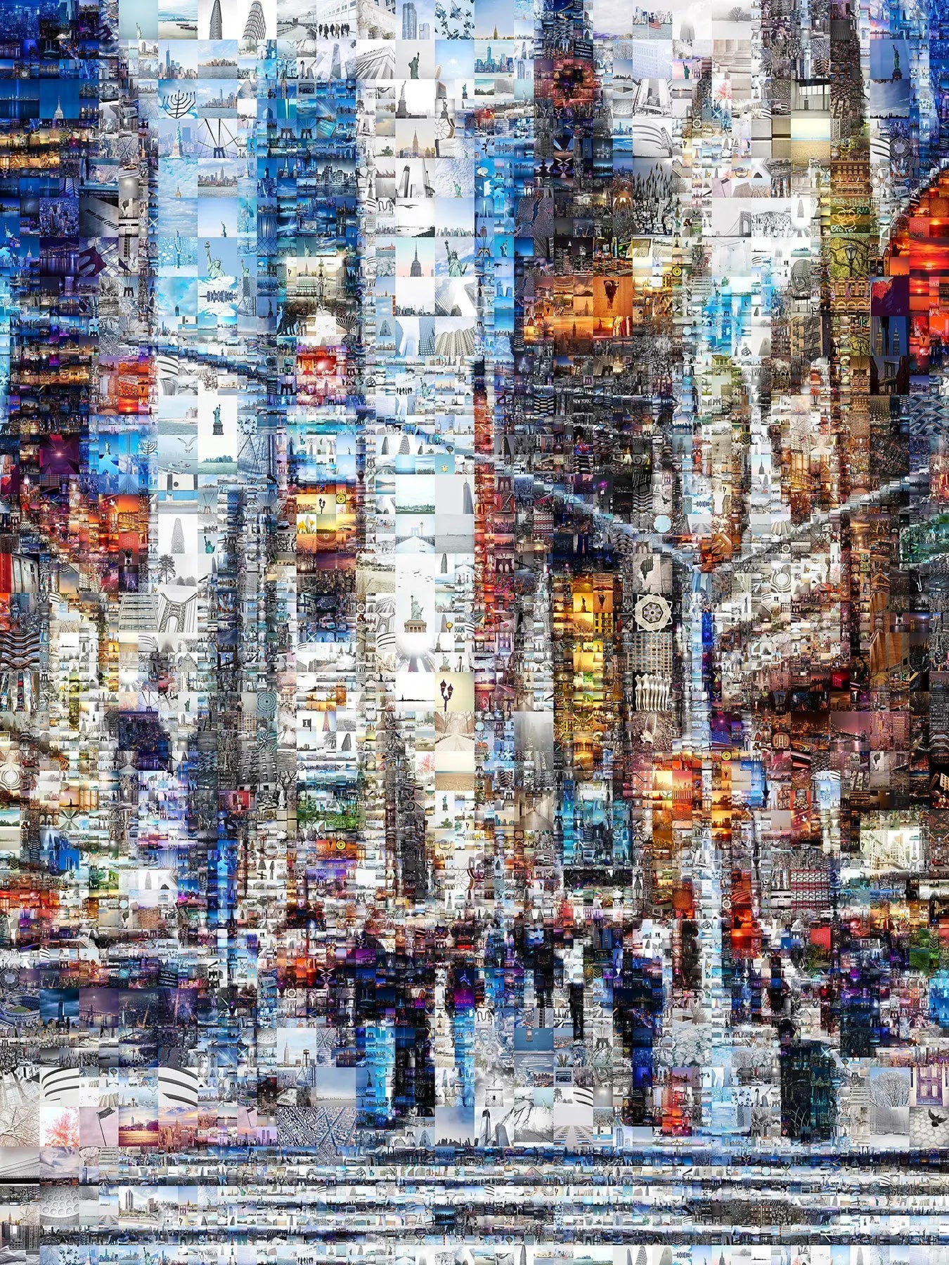 Stunning Cityscape Mosaic Artwork - Unique Home Decor for Art Lovers AtelierMosaics