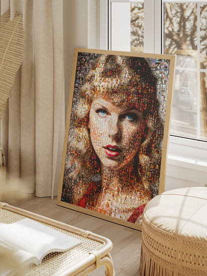 Stunning Taylor Swift Mosaic Artwork - Unique Home Decor for Music Lovers AtelierMosaics