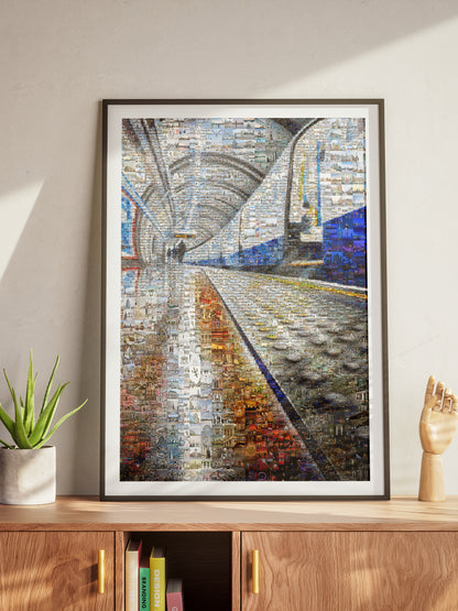 Stunning Mosaic Artwork: Vibrant Cityscape in Intricate Details | Perfect Home Decor and Gift Idea AtelierMosaics