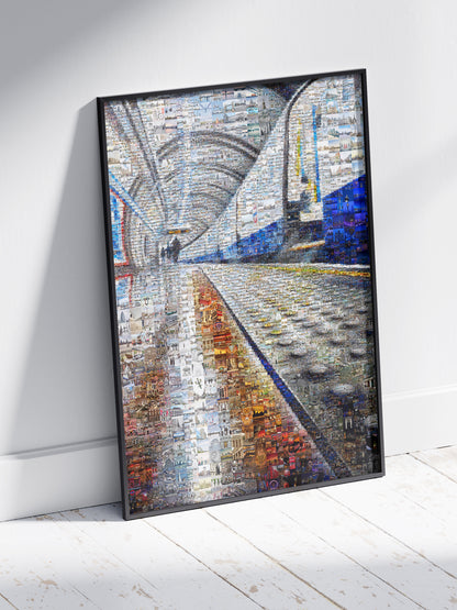Stunning Mosaic Artwork: Vibrant Cityscape in Intricate Details | Perfect Home Decor and Gift Idea AtelierMosaics