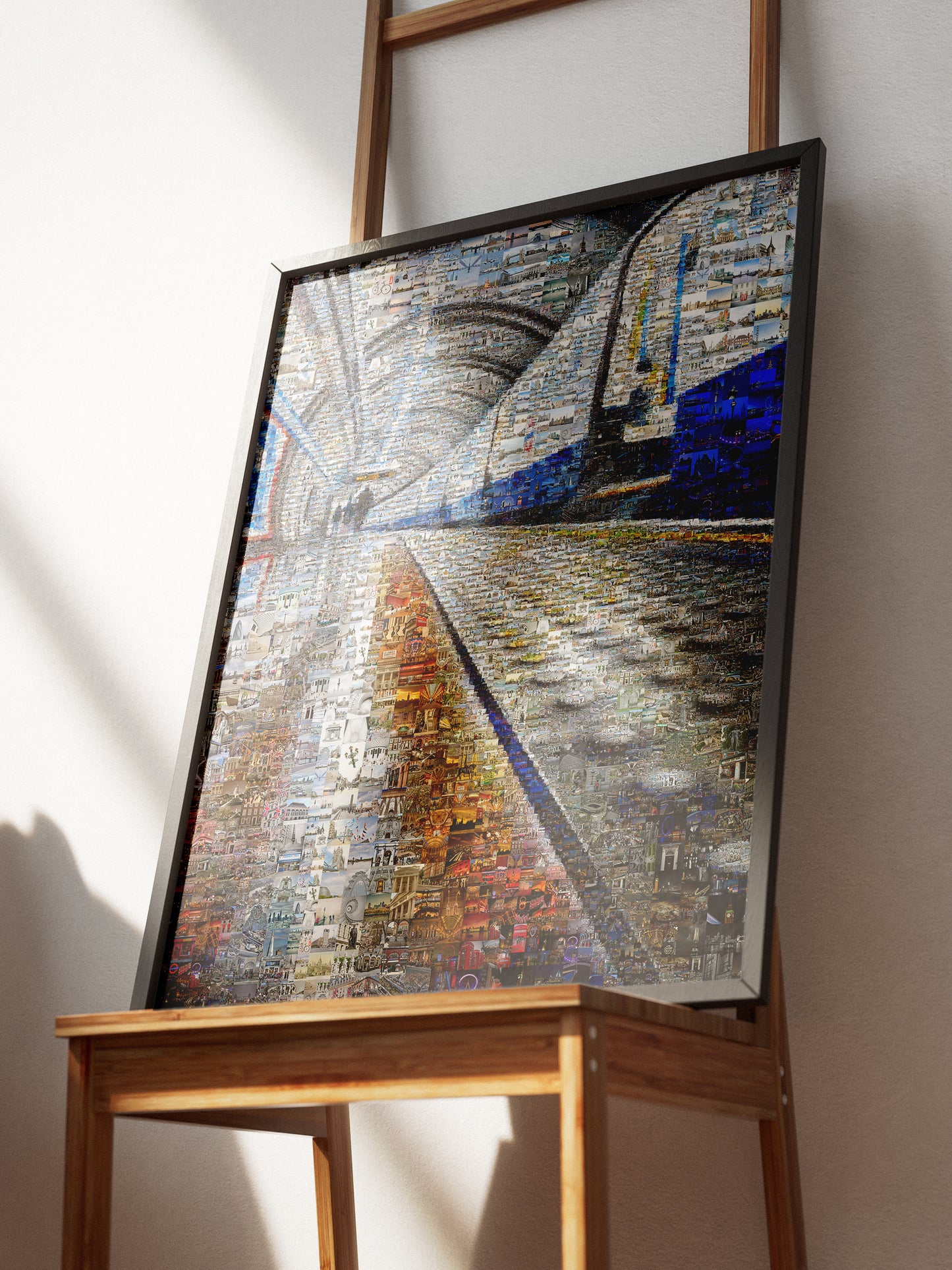 Stunning Mosaic Artwork: Vibrant Cityscape in Intricate Details | Perfect Home Decor and Gift Idea AtelierMosaics