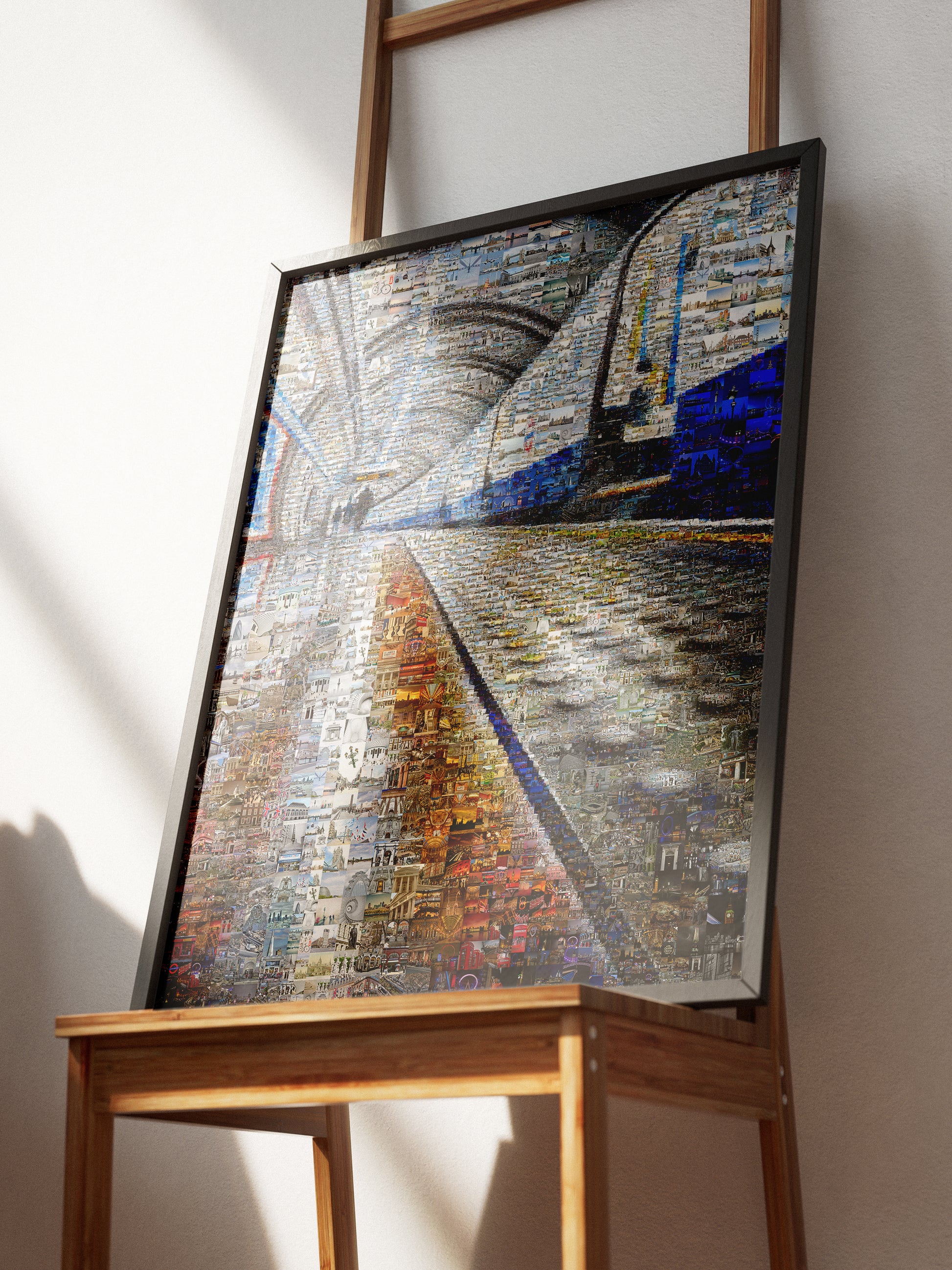 Stunning Mosaic Artwork: Vibrant Cityscape in Intricate Details | Perfect Home Decor and Gift Idea AtelierMosaics