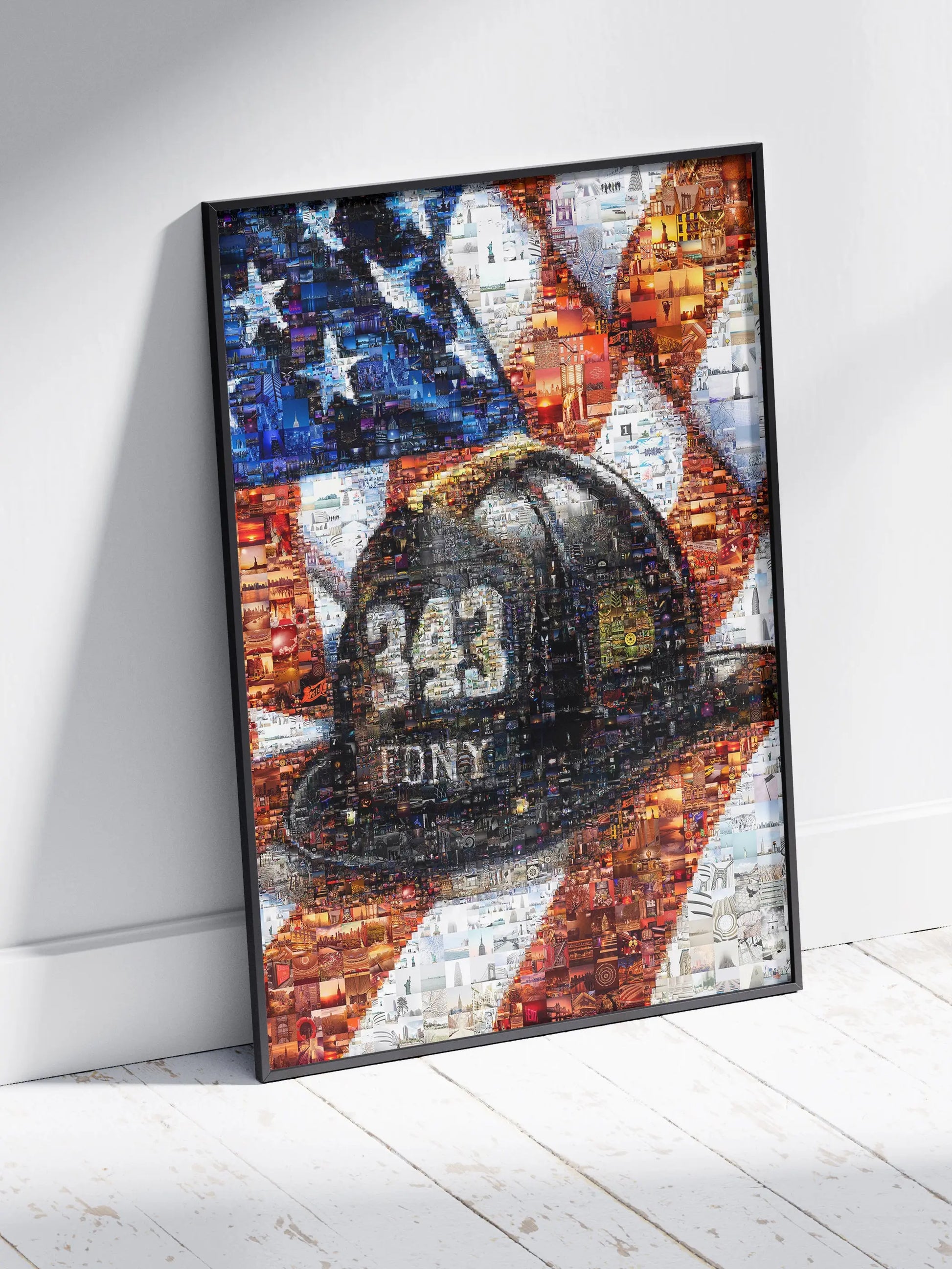 Stunning Firefighter Tribute Mosaic Artwork – 343 Iconic Design Celebrating Bravery and Sacrifice AtelierMosaics