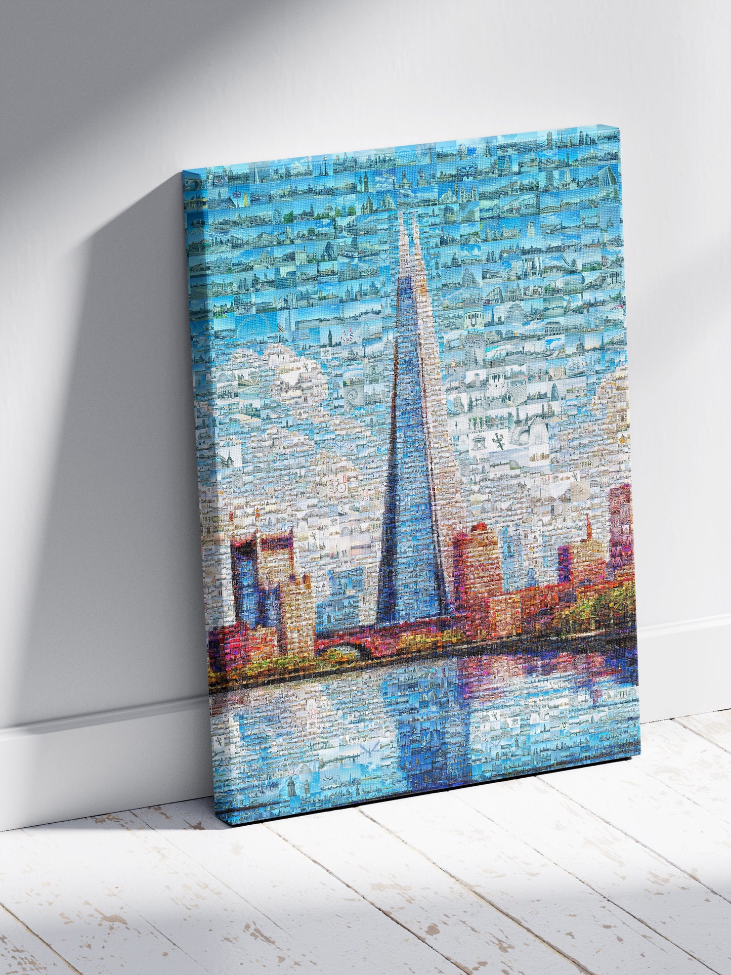 Stunning Mosaic Artwork Featuring Famous Landmarks - Perfect for Home or Office Decor AtelierMosaics
