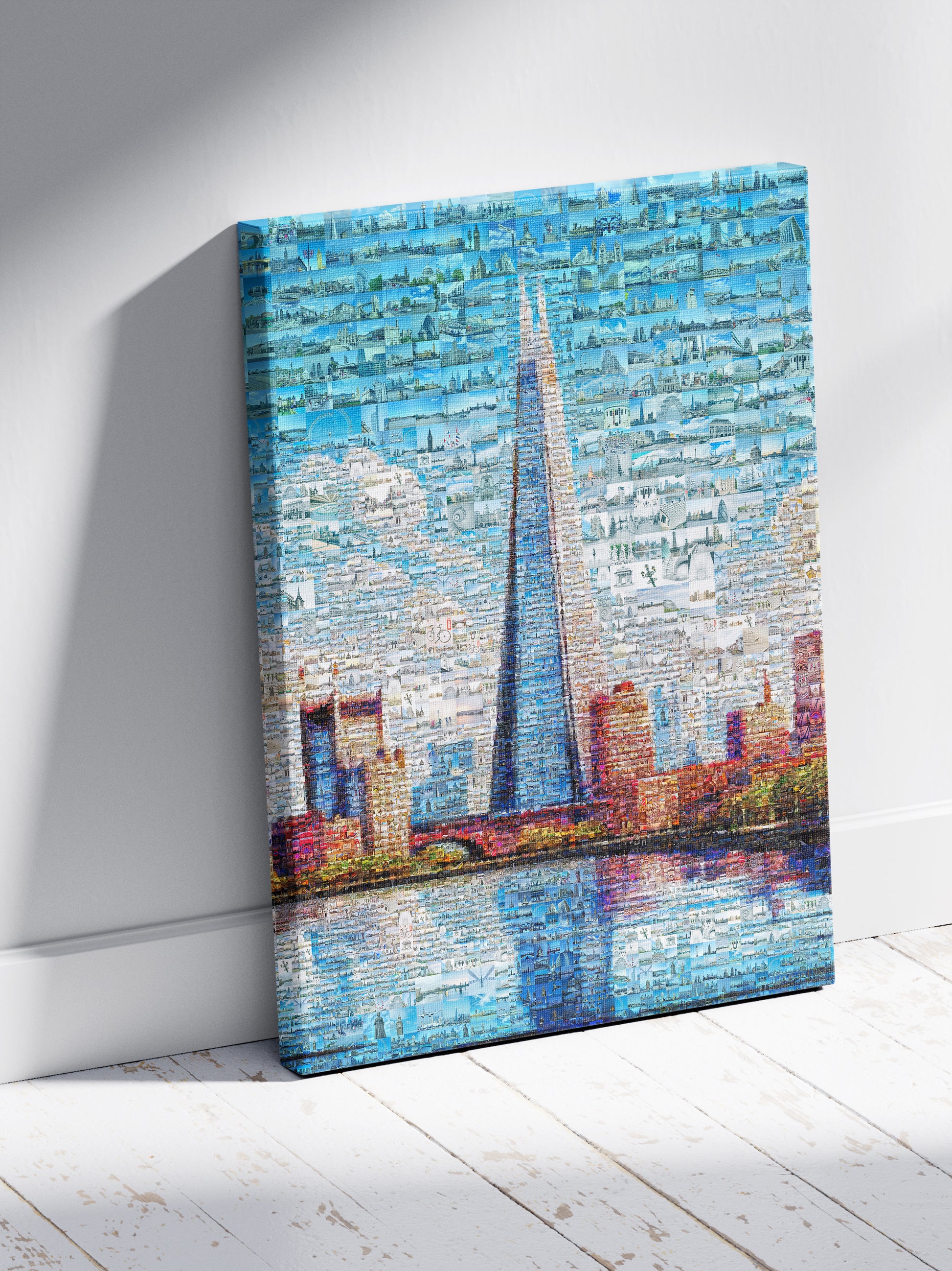 Stunning Mosaic Artwork Featuring Famous Landmarks - Perfect for Home or Office Decor AtelierMosaics