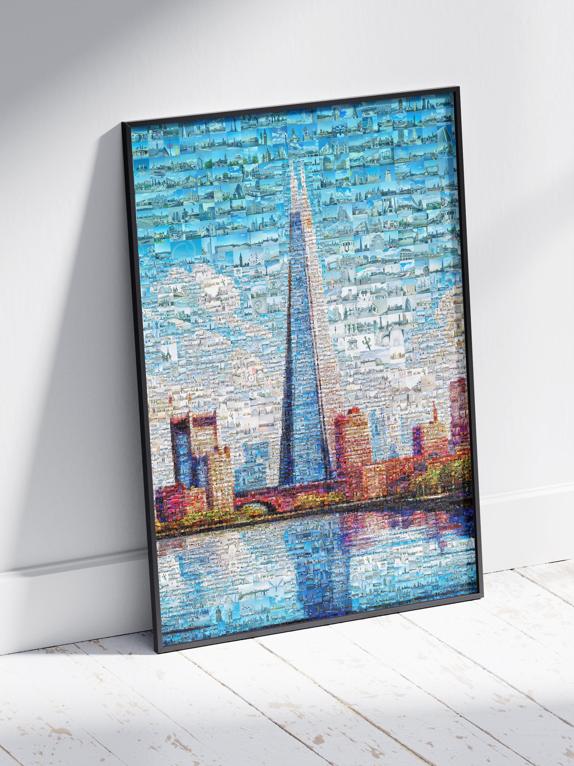 Stunning Mosaic Artwork Featuring Famous Landmarks - Perfect for Home or Office Decor AtelierMosaics