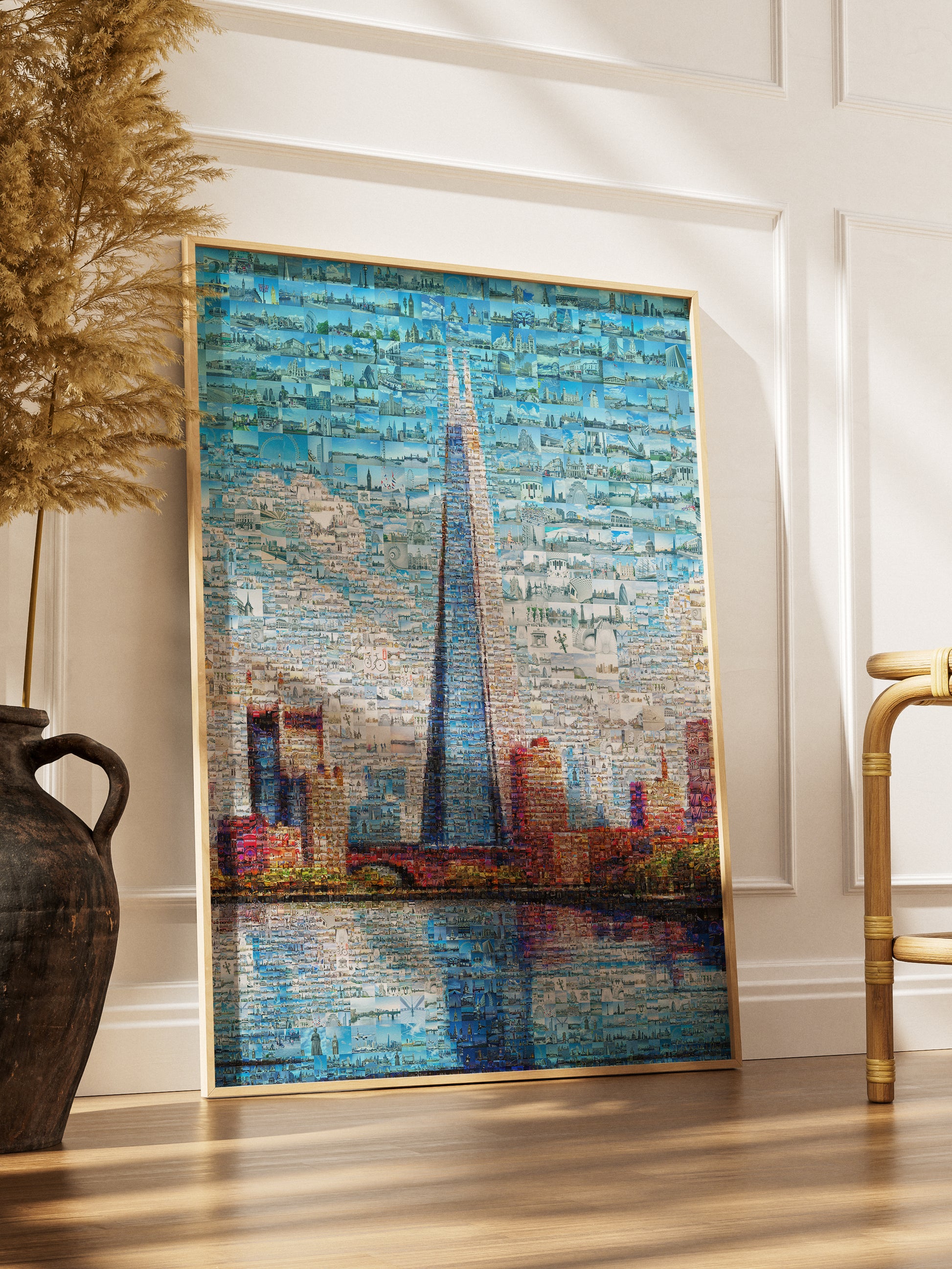 Stunning Mosaic Artwork Featuring Famous Landmarks - Perfect for Home or Office Decor AtelierMosaics