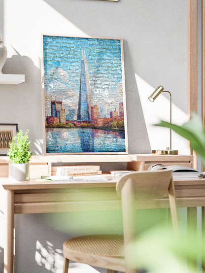 Stunning Mosaic Artwork Featuring Famous Landmarks - Perfect for Home or Office Decor AtelierMosaics