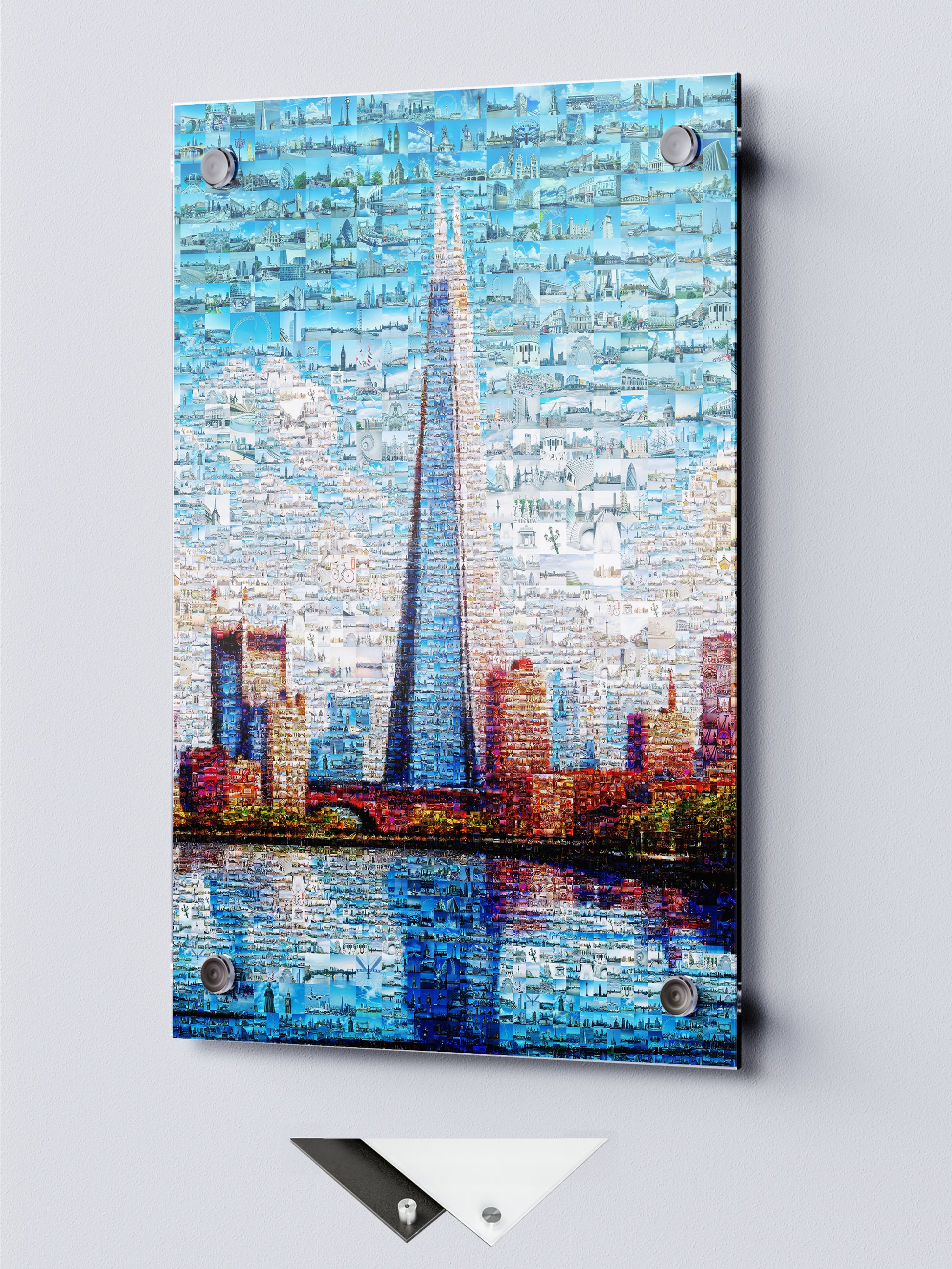 Stunning Mosaic Artwork Featuring Famous Landmarks - Perfect for Home or Office Decor AtelierMosaics