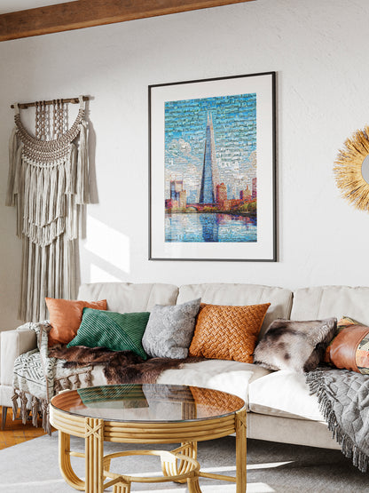 Stunning Mosaic Artwork Featuring Famous Landmarks - Perfect for Home or Office Decor AtelierMosaics