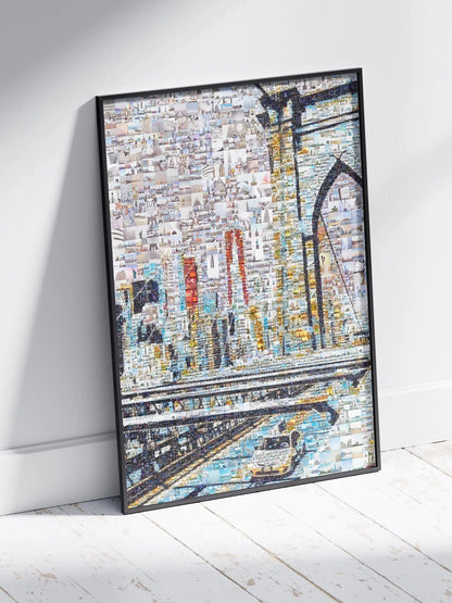 Stunning Mosaic Artwork of Iconic Landmarks | Unique Wall Decor for Art Lovers AtelierMosaics