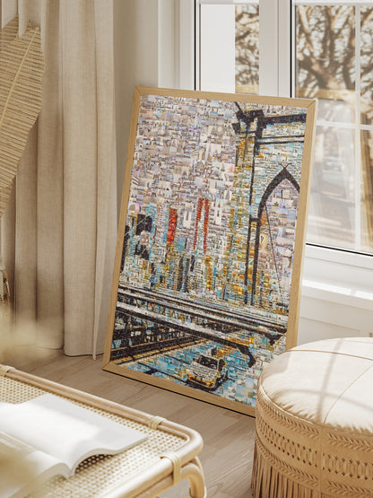 Stunning Mosaic Artwork of Iconic Landmarks | Unique Wall Decor for Art Lovers AtelierMosaics