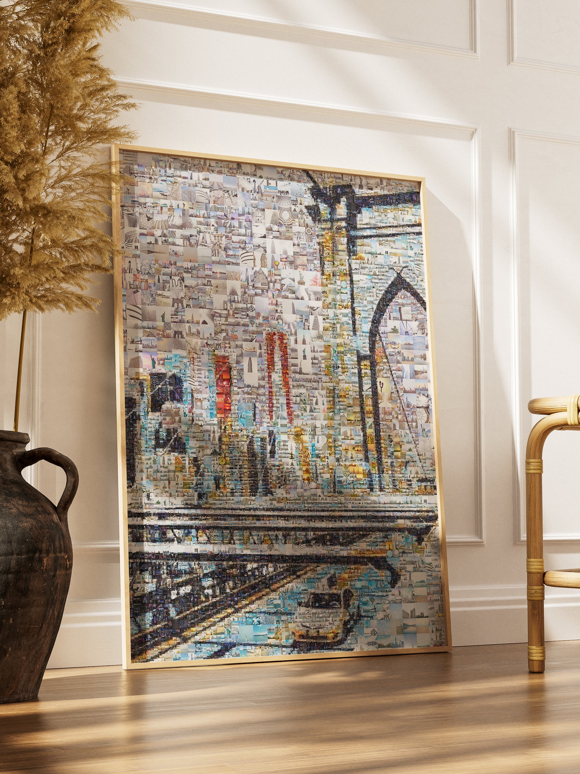 Stunning Mosaic Artwork of Iconic Landmarks | Unique Wall Decor for Art Lovers AtelierMosaics
