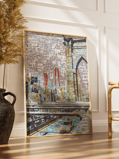 Stunning Mosaic Artwork of Iconic Landmarks | Unique Wall Decor for Art Lovers AtelierMosaics