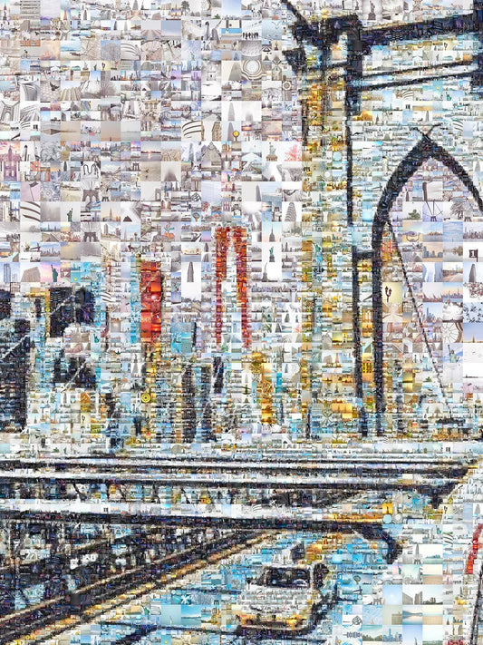Stunning Mosaic Artwork of Iconic Landmarks | Unique Wall Decor for Art Lovers AtelierMosaics