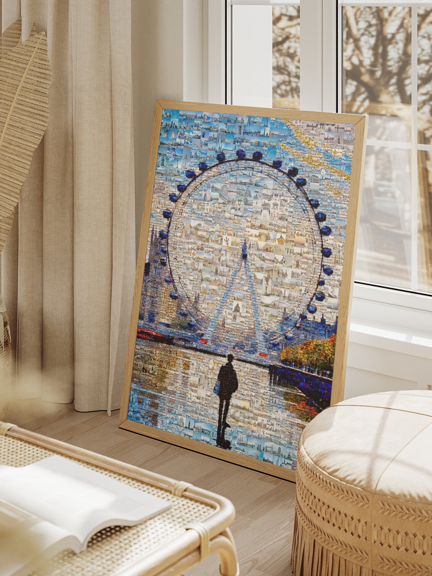 Stunning London Mosaic Artwork - A Vibrant Collage of Iconic Landmarks and Moments AtelierMosaics
