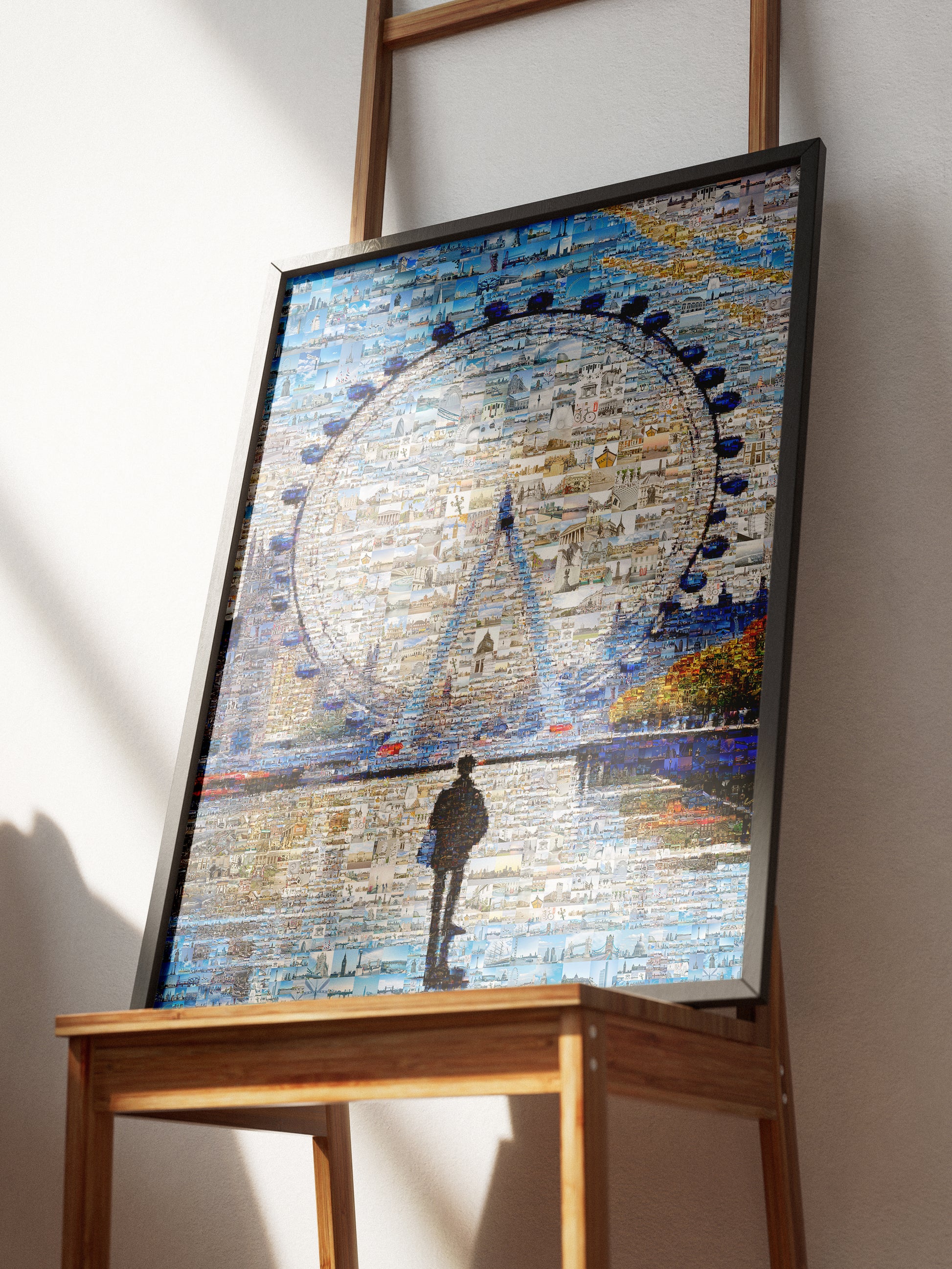 Stunning London Mosaic Artwork - A Vibrant Collage of Iconic Landmarks and Moments AtelierMosaics