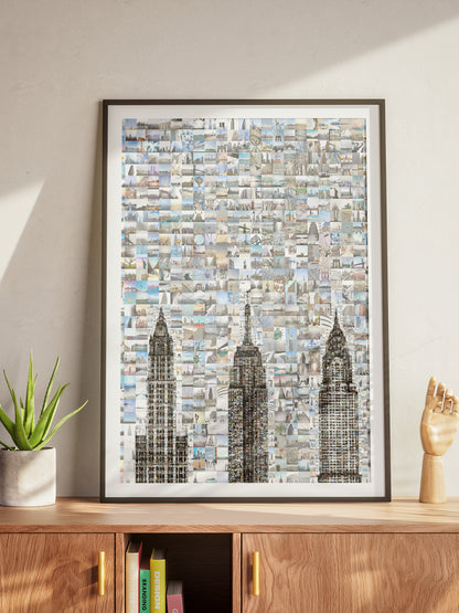 Stunning Mosaic Artwork of Iconic Skylines – Unique Urban Art for Your Space AtelierMosaics