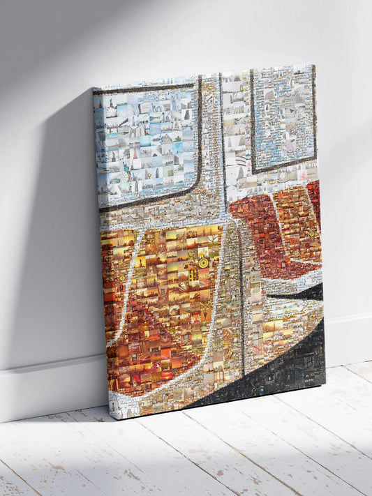 Stunning New York Skyline Mosaic Art Print - Unique Wall Decor for Home, Office & More AtelierMosaics