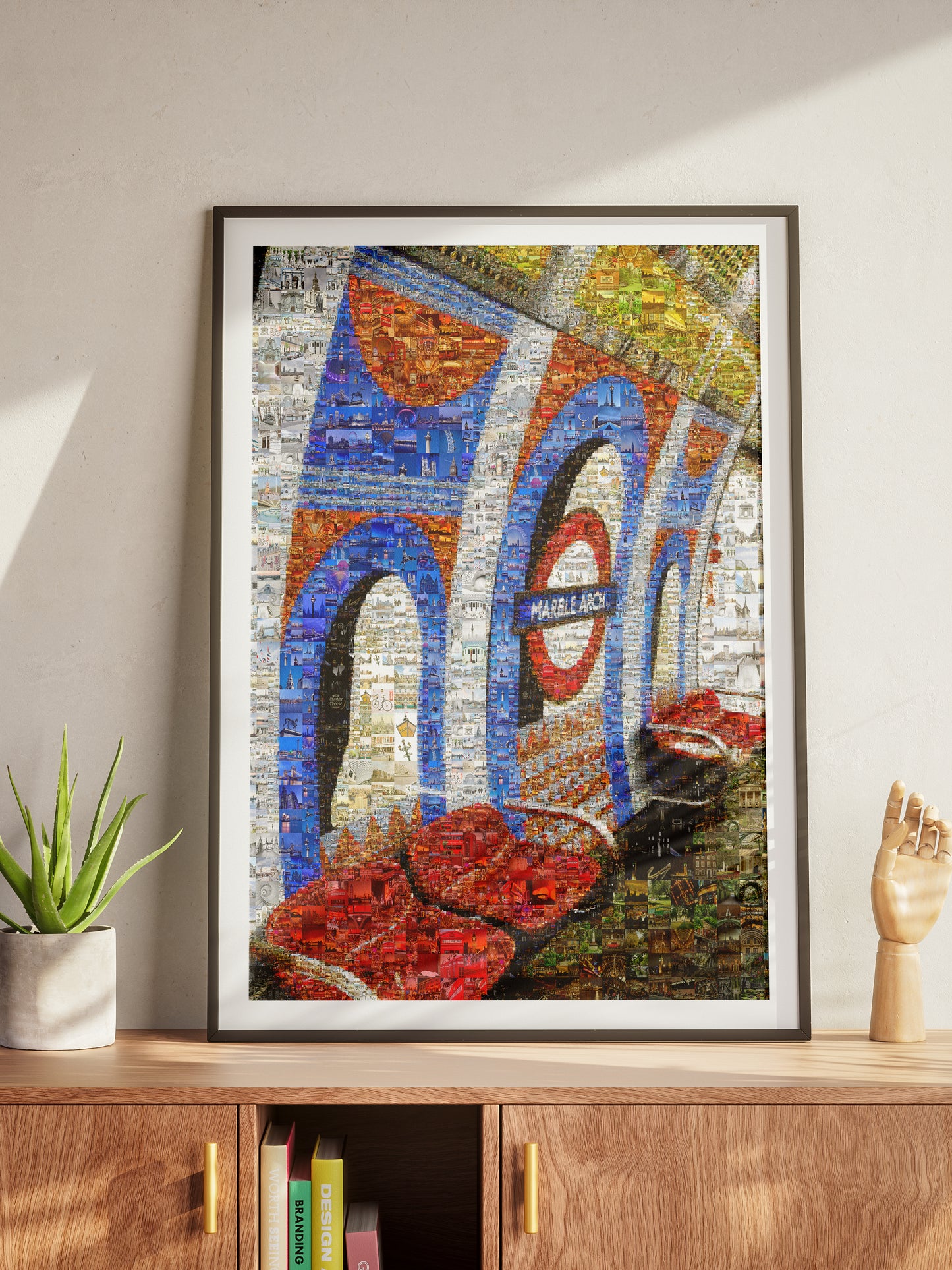 Stunning London Eye Mosaic Art: A Unique Collage of Iconic Landmarks and Cityscapes AtelierMosaics