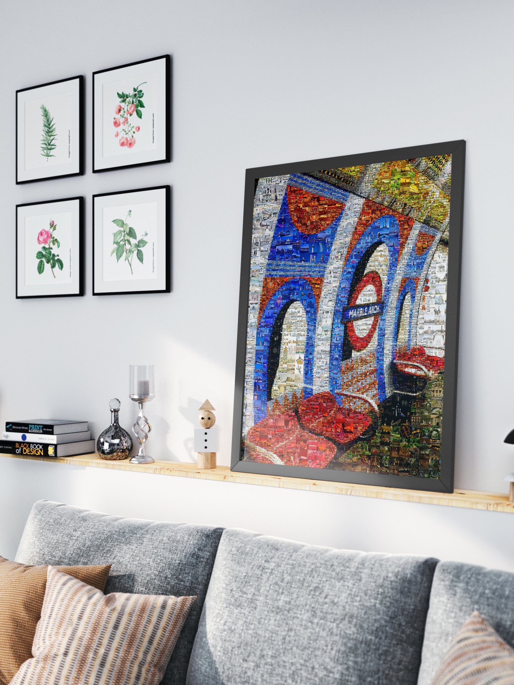 Stunning London Eye Mosaic Art: A Unique Collage of Iconic Landmarks and Cityscapes AtelierMosaics