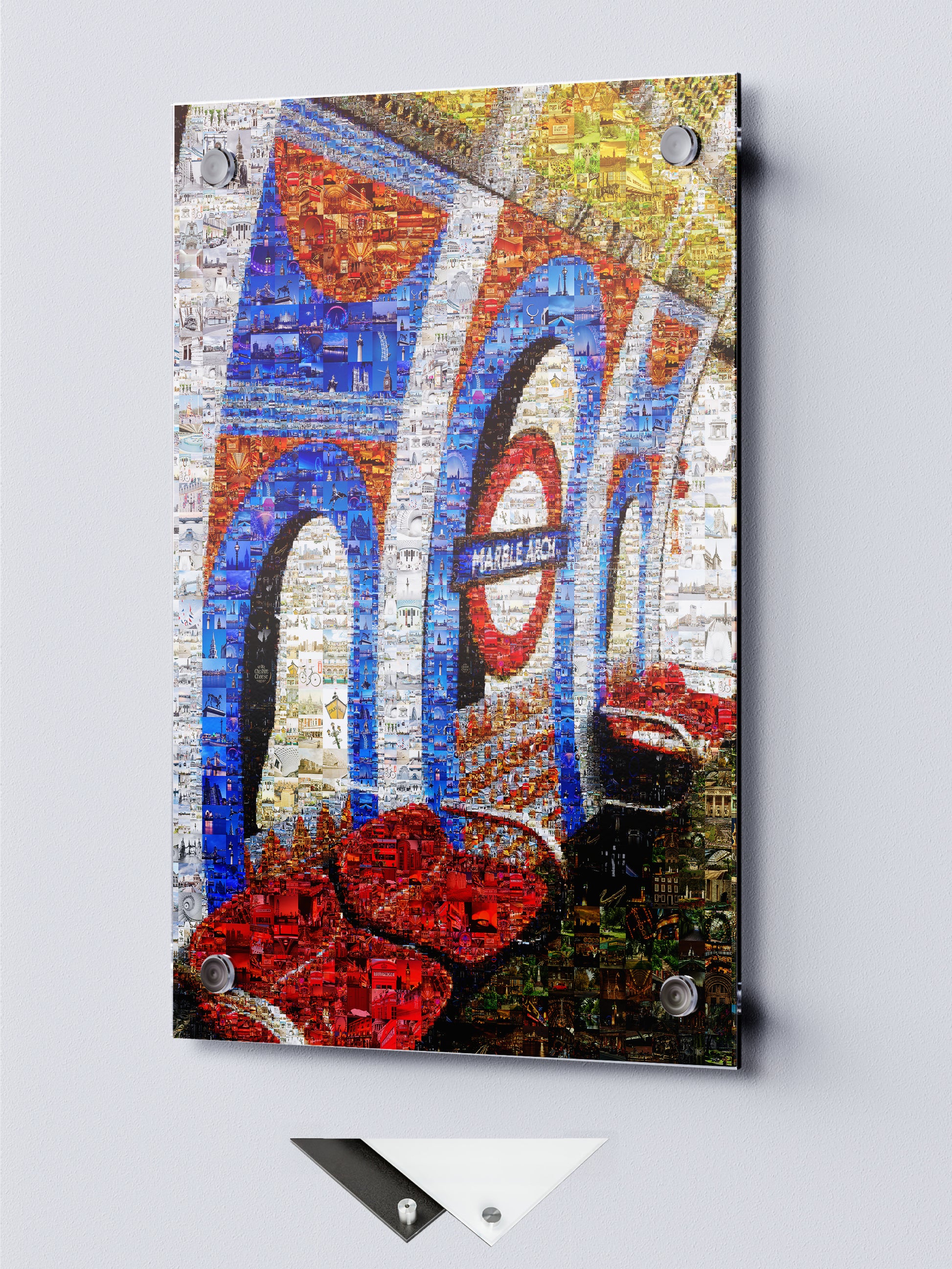 Stunning London Eye Mosaic Art: A Unique Collage of Iconic Landmarks and Cityscapes AtelierMosaics