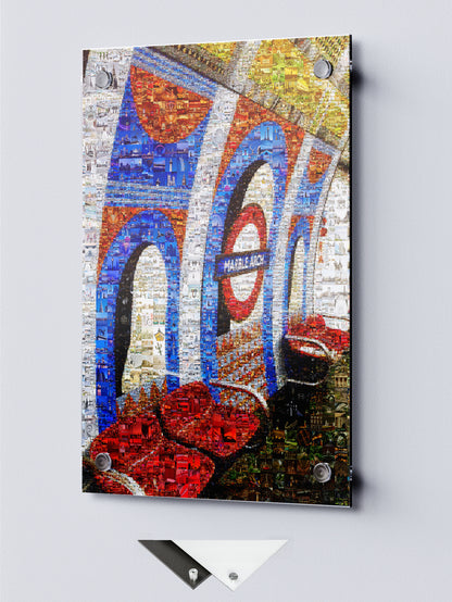 Stunning London Eye Mosaic Art: A Unique Collage of Iconic Landmarks and Cityscapes AtelierMosaics