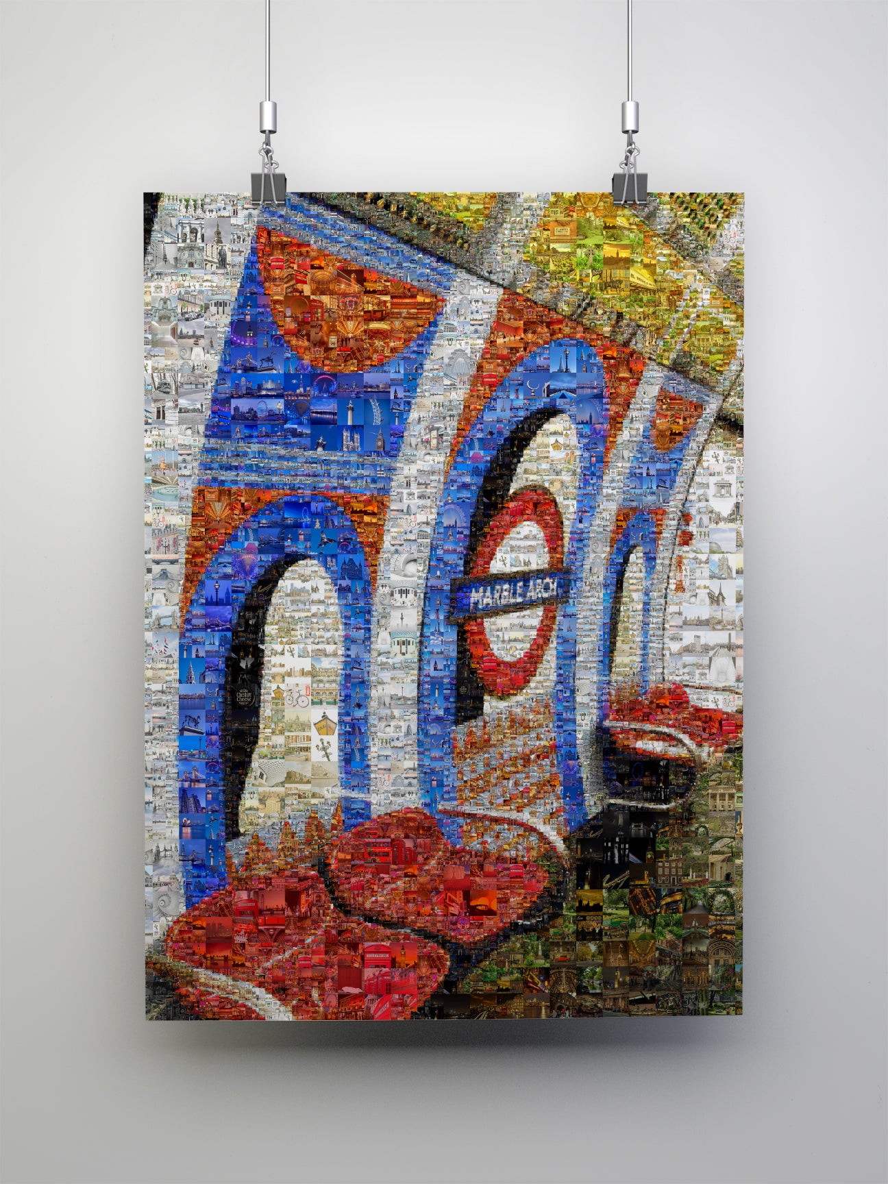 Stunning London Eye Mosaic Art: A Unique Collage of Iconic Landmarks and Cityscapes AtelierMosaics