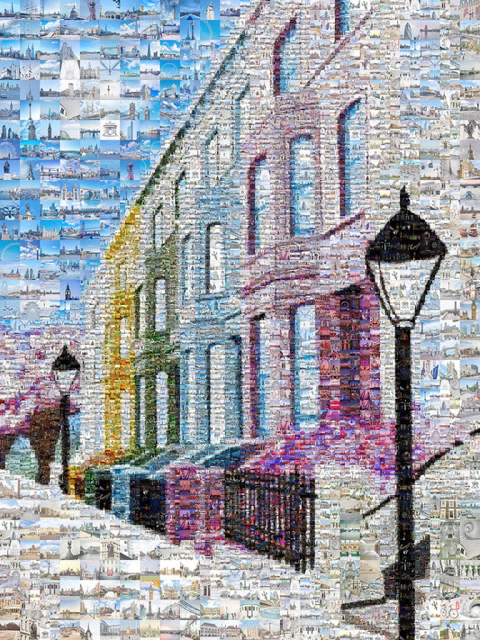 Stunning London Marble Arch Mosaic Art Print - Unique Home Décor for Art Lovers AtelierMosaics