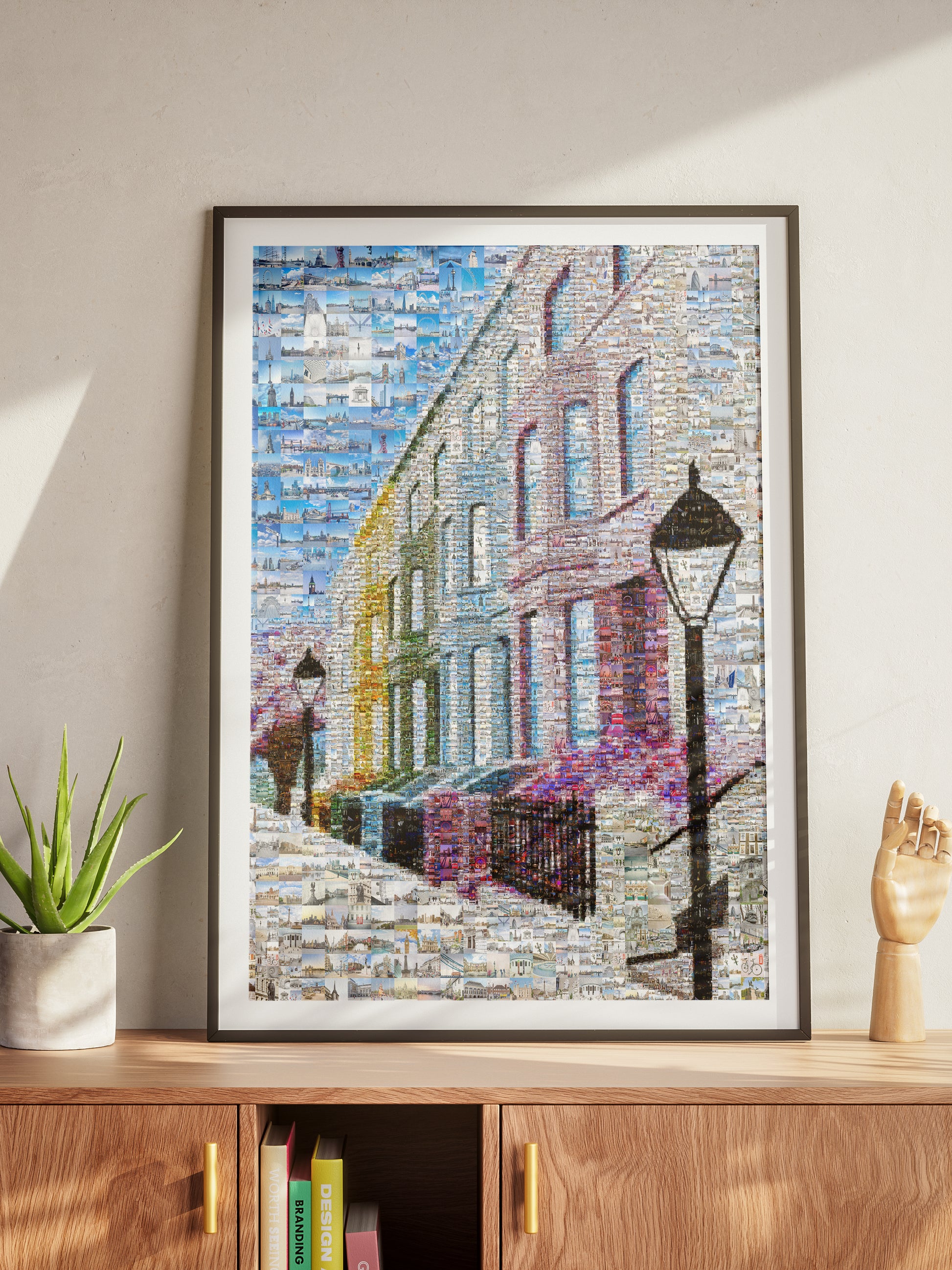 Stunning London Marble Arch Mosaic Art Print - Unique Home Décor for Art Lovers AtelierMosaics