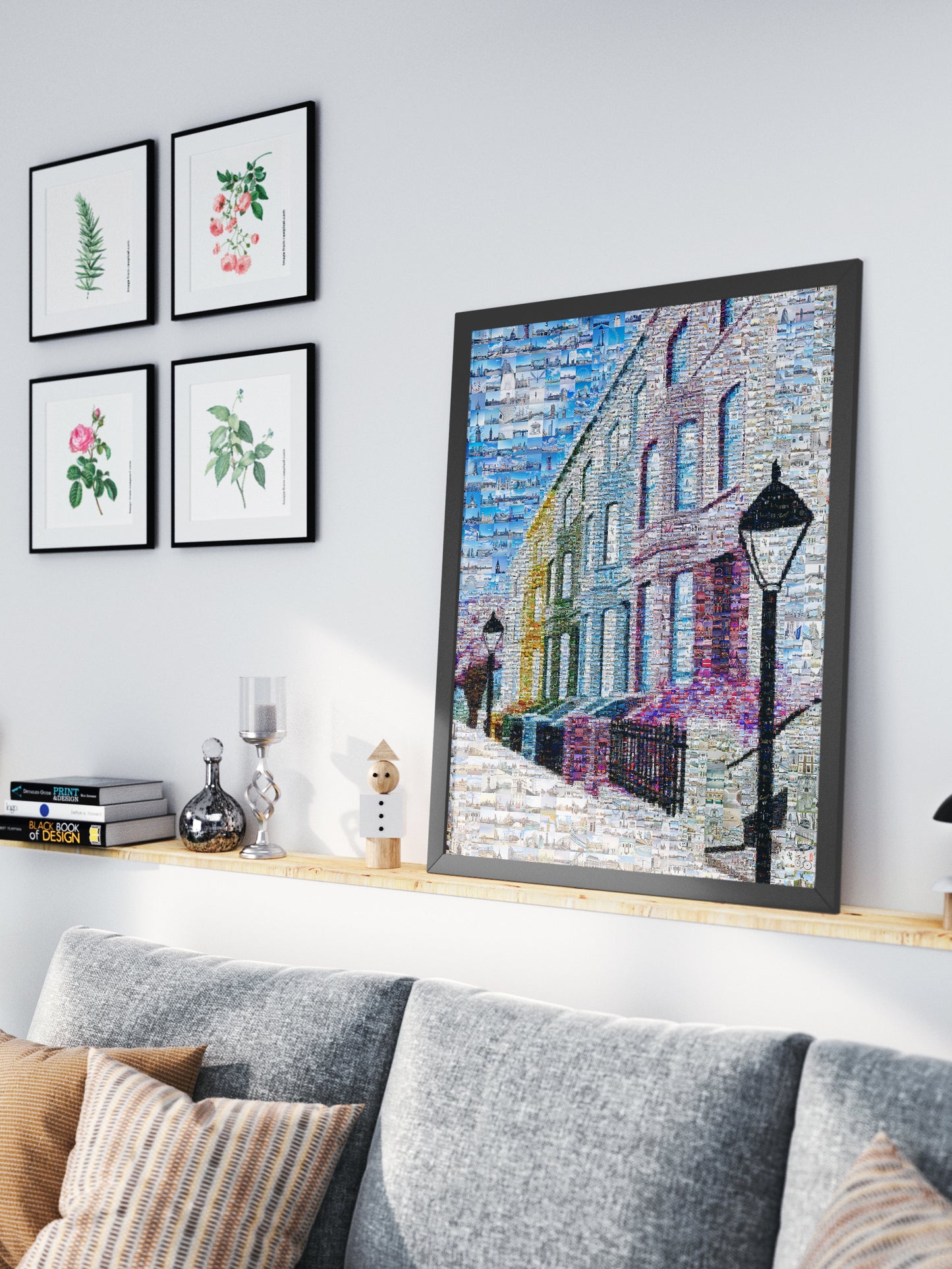 Stunning London Marble Arch Mosaic Art Print - Unique Home Décor for Art Lovers AtelierMosaics