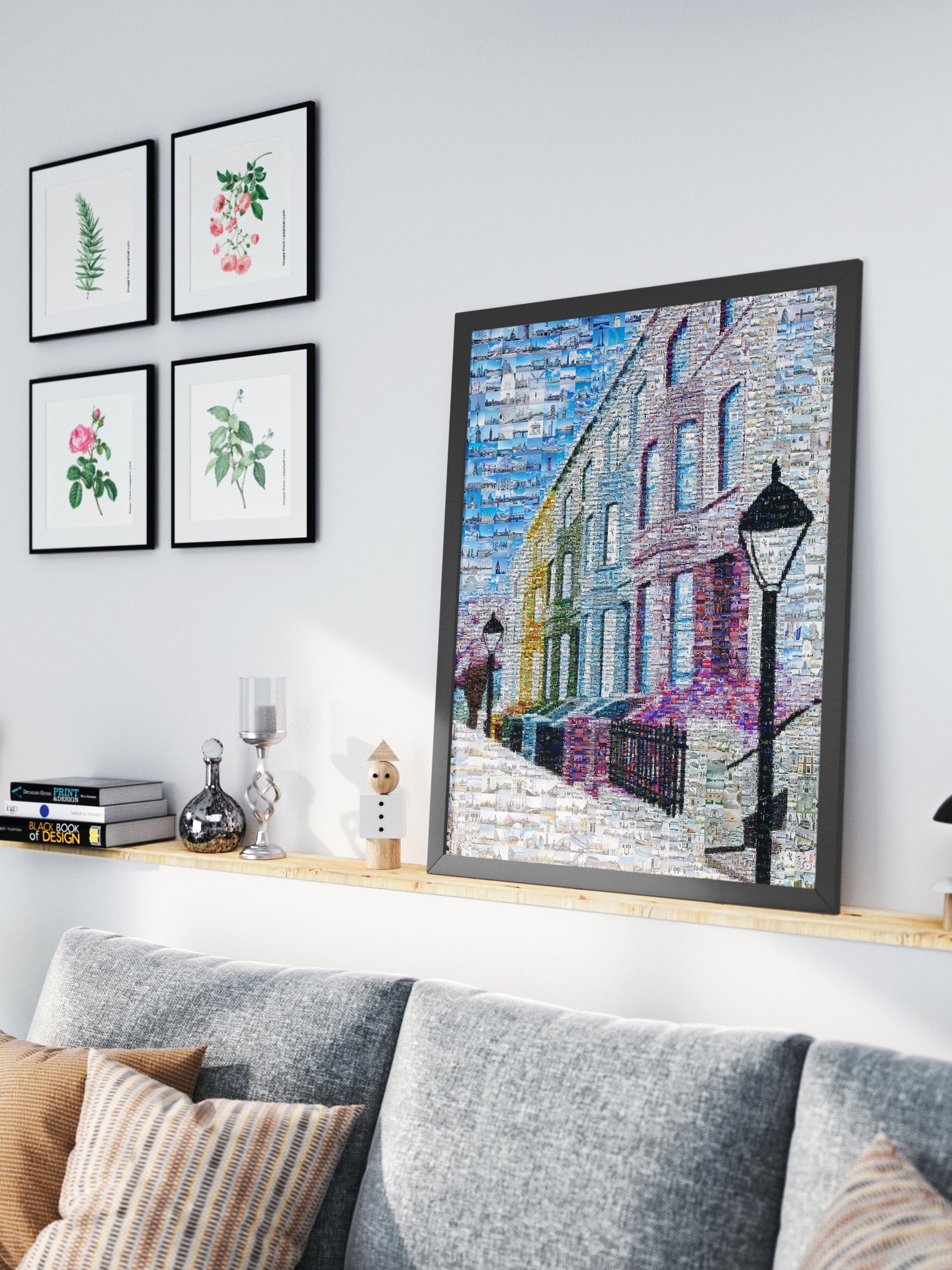 Stunning London Marble Arch Mosaic Art Print - Unique Home Décor for Art Lovers AtelierMosaics