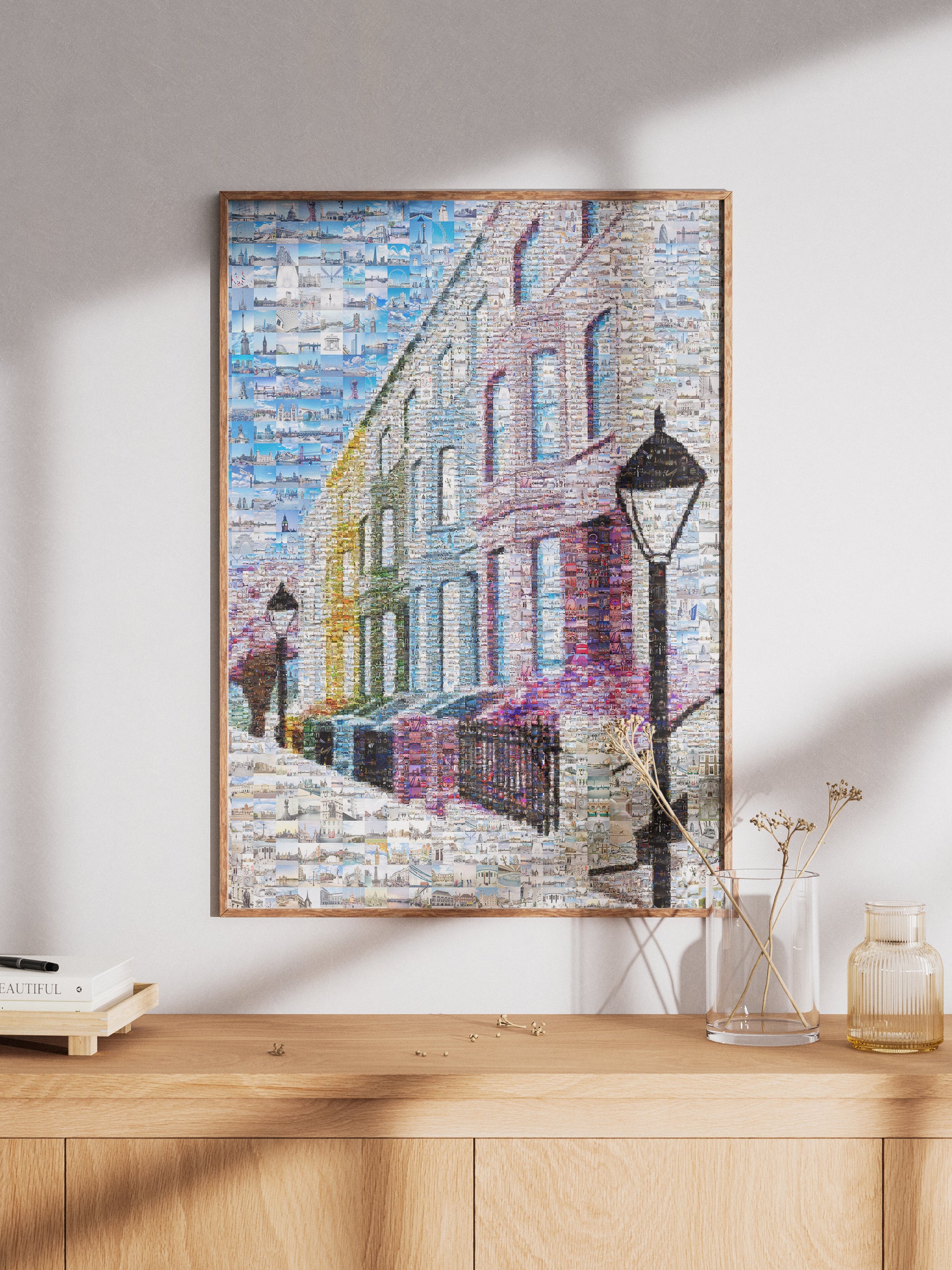 Stunning London Marble Arch Mosaic Art Print - Unique Home Décor for Art Lovers AtelierMosaics