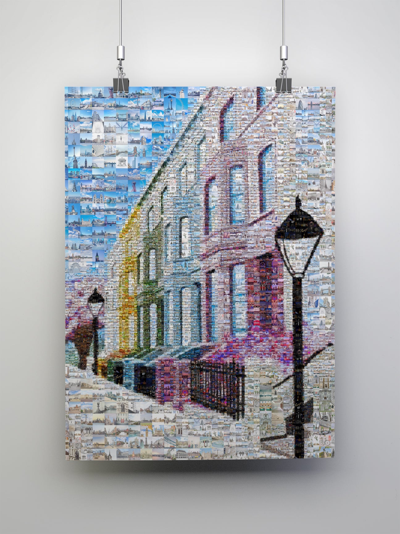 Stunning London Marble Arch Mosaic Art Print - Unique Home Décor for Art Lovers AtelierMosaics