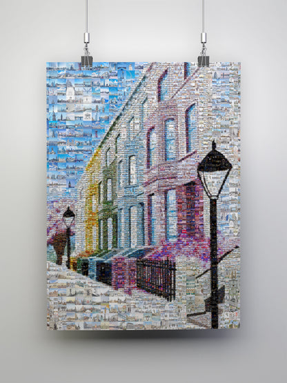 Stunning London Marble Arch Mosaic Art Print - Unique Home Décor for Art Lovers AtelierMosaics