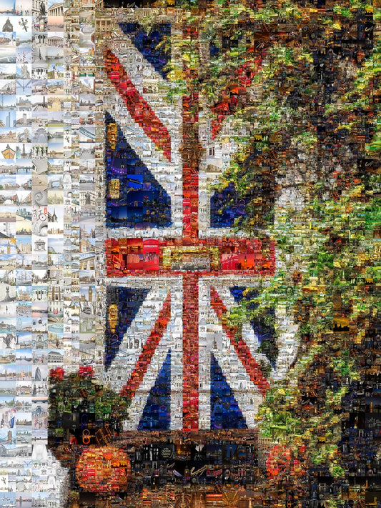 Stunning Mosaic Artwork of Iconic Landmarks - Unique Wall Art for Home and Office Decor AtelierMosaics