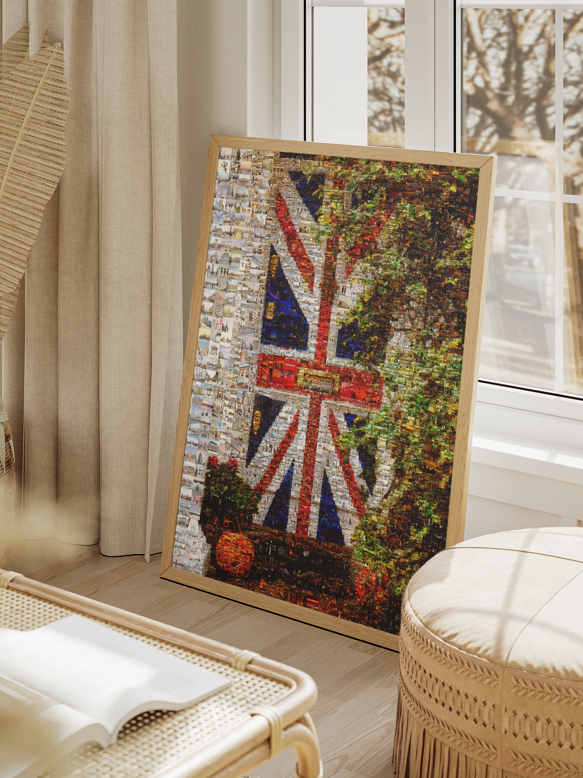 Stunning Mosaic Artwork of Iconic Landmarks - Unique Wall Art for Home and Office Decor AtelierMosaics