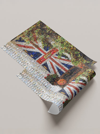 Stunning Mosaic Artwork of Iconic Landmarks - Unique Wall Art for Home and Office Decor AtelierMosaics