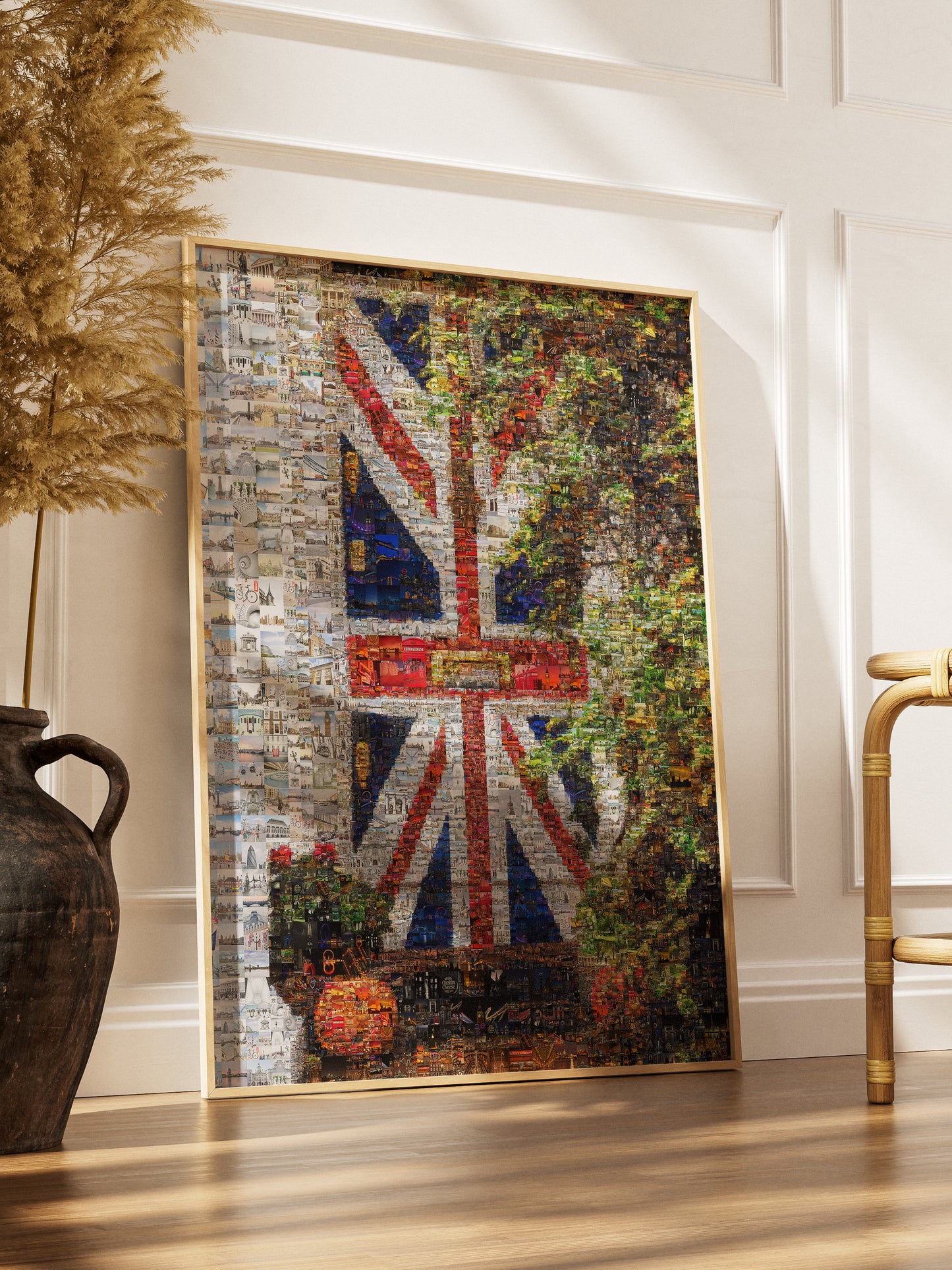 Stunning Mosaic Artwork of Iconic Landmarks - Unique Wall Art for Home and Office Decor AtelierMosaics