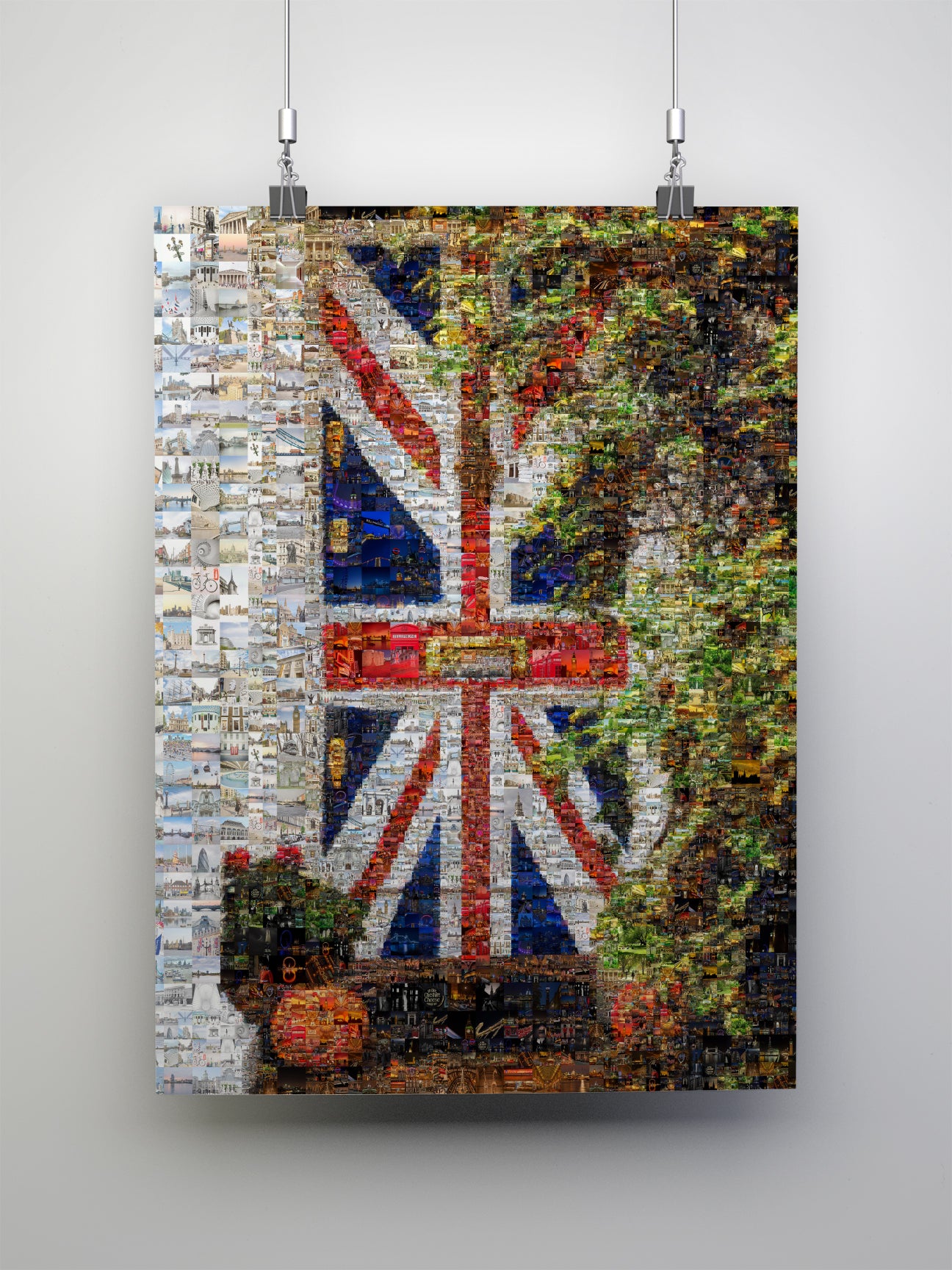 Stunning Mosaic Artwork of Iconic Landmarks - Unique Wall Art for Home and Office Decor AtelierMosaics