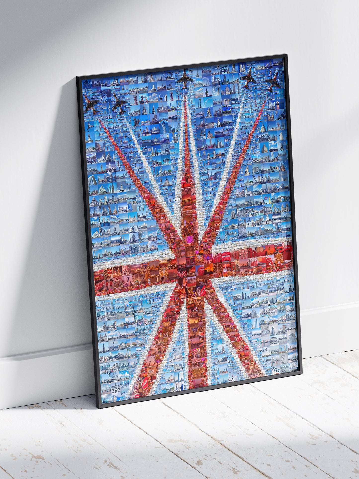 Stunning British Flag Mosaic Artwork - Unique Home Decor for Art Lovers AtelierMosaics