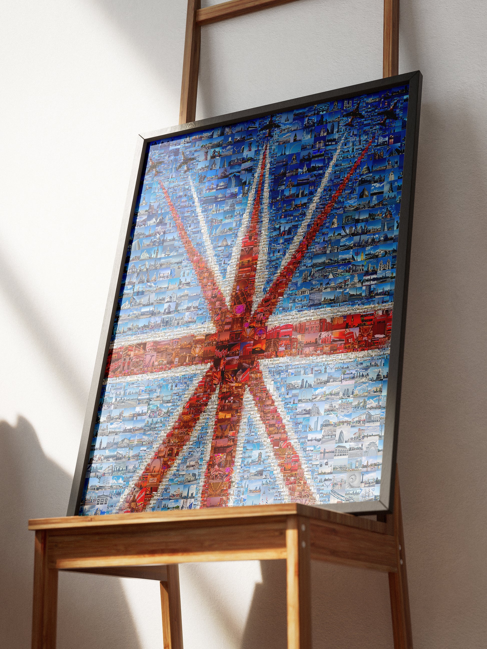 Stunning British Flag Mosaic Artwork - Unique Home Decor for Art Lovers AtelierMosaics
