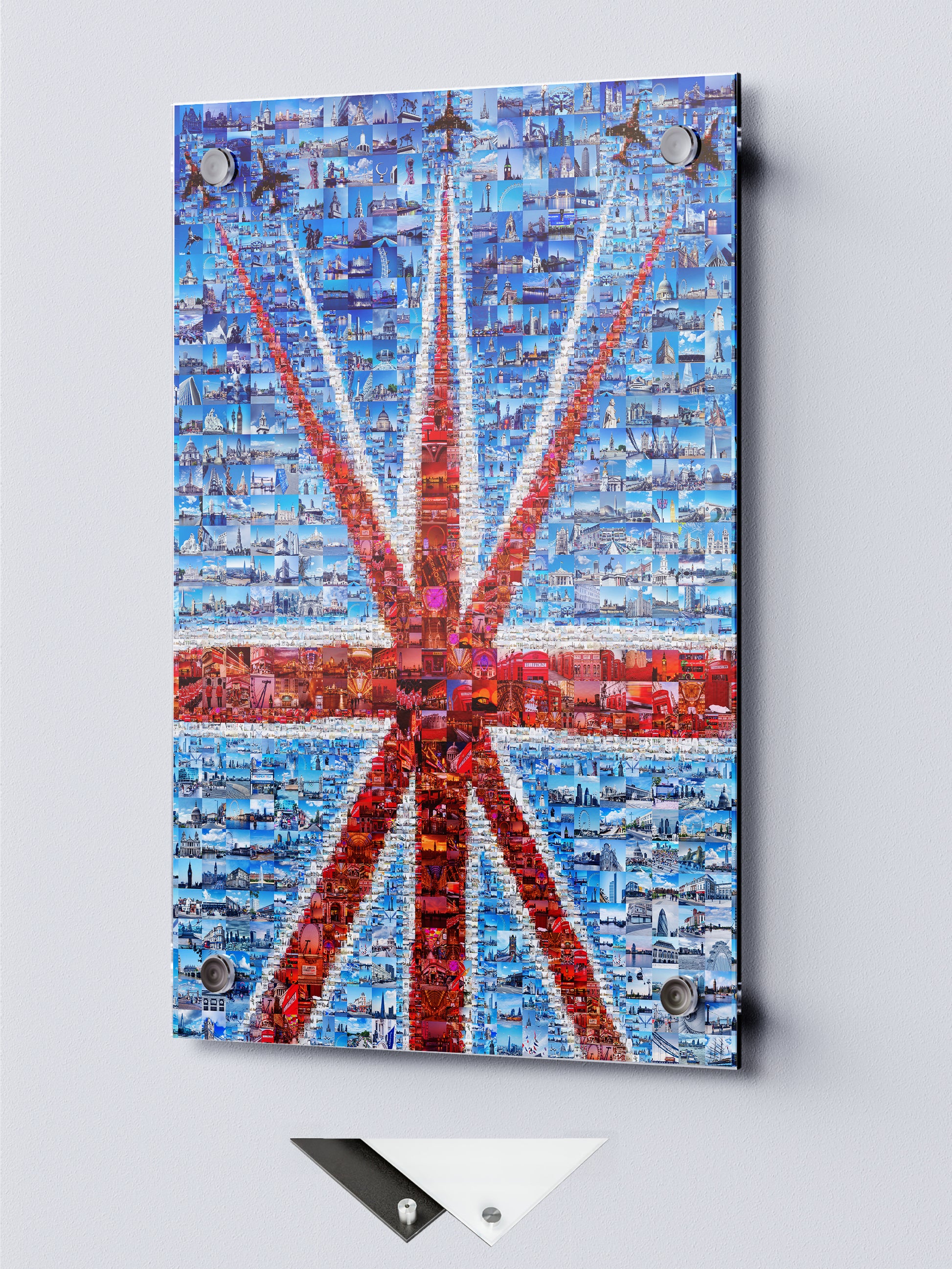 Stunning British Flag Mosaic Artwork - Unique Home Decor for Art Lovers AtelierMosaics