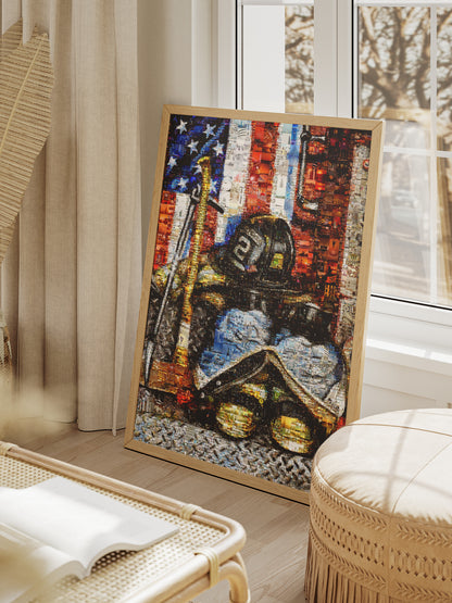 Stunning Mosaic Artwork of Resilience and Freedom - Perfect Wall Decor AtelierMosaics