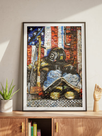 Stunning Mosaic Artwork of Resilience and Freedom - Perfect Wall Decor AtelierMosaics