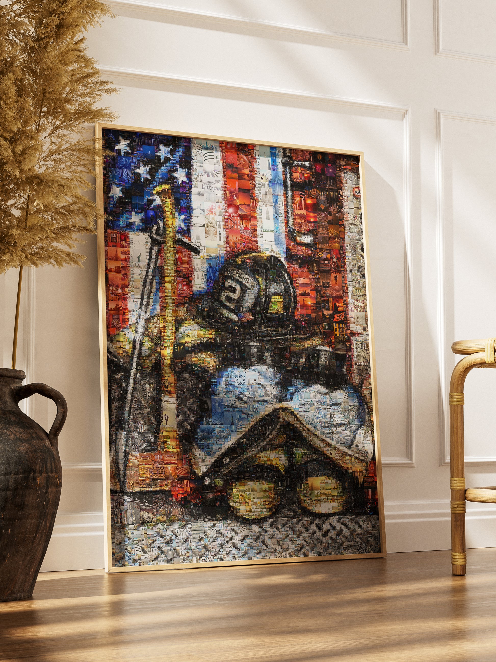 Stunning Mosaic Artwork of Resilience and Freedom - Perfect Wall Decor AtelierMosaics
