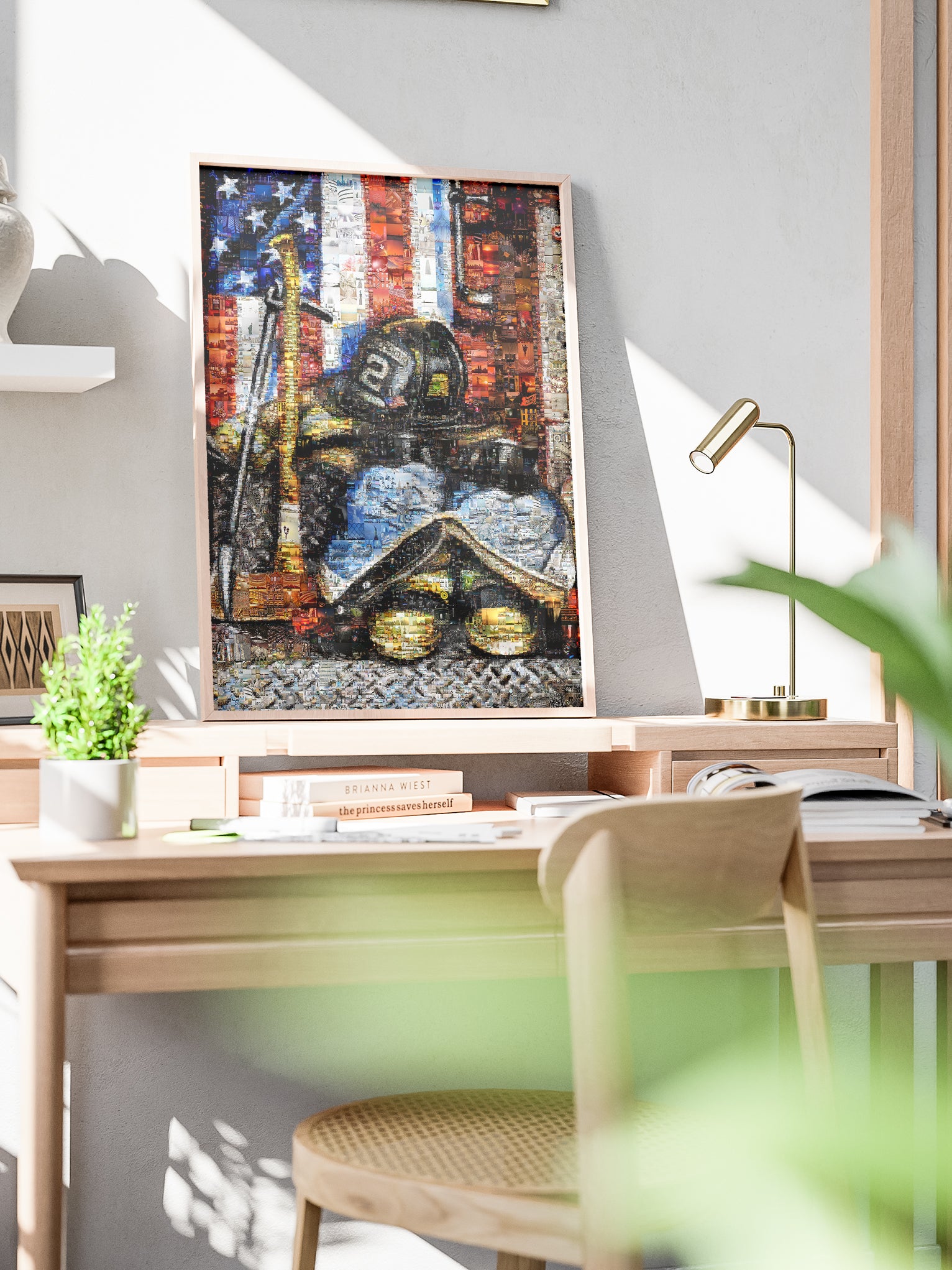 Stunning Mosaic Artwork of Resilience and Freedom - Perfect Wall Decor AtelierMosaics