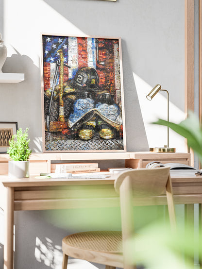 Stunning Mosaic Artwork of Resilience and Freedom - Perfect Wall Decor AtelierMosaics