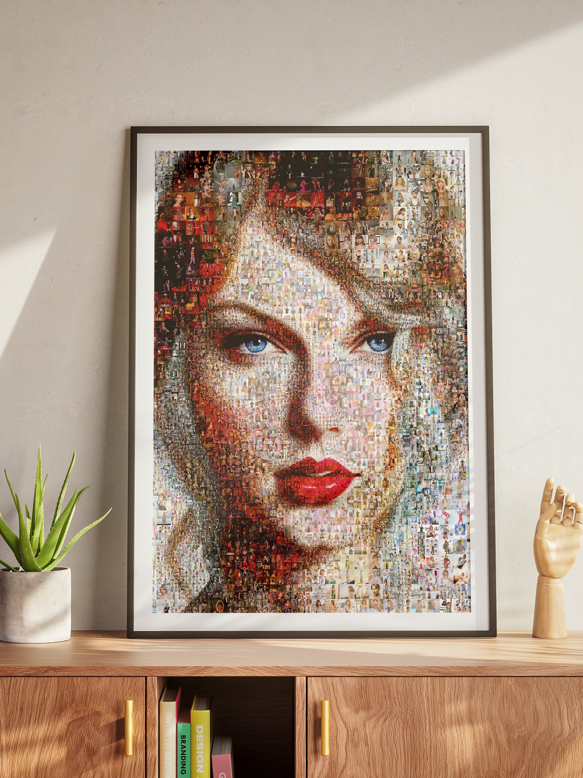 Stunning Taylor Swift Mosaic Artwork - Unique Home Decor & Gift Idea AtelierMosaics
